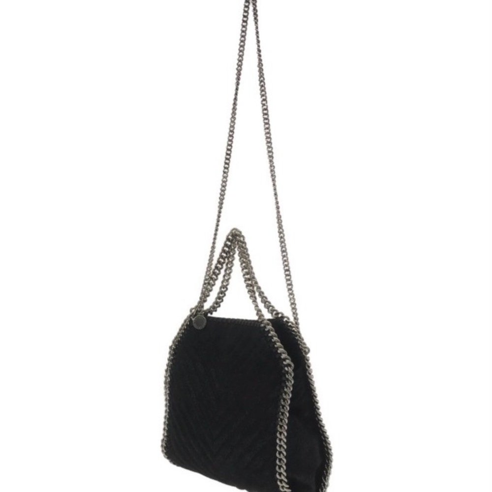 Stella McCartney Falabella Chic Black Chain-Trimmed Women's Bag